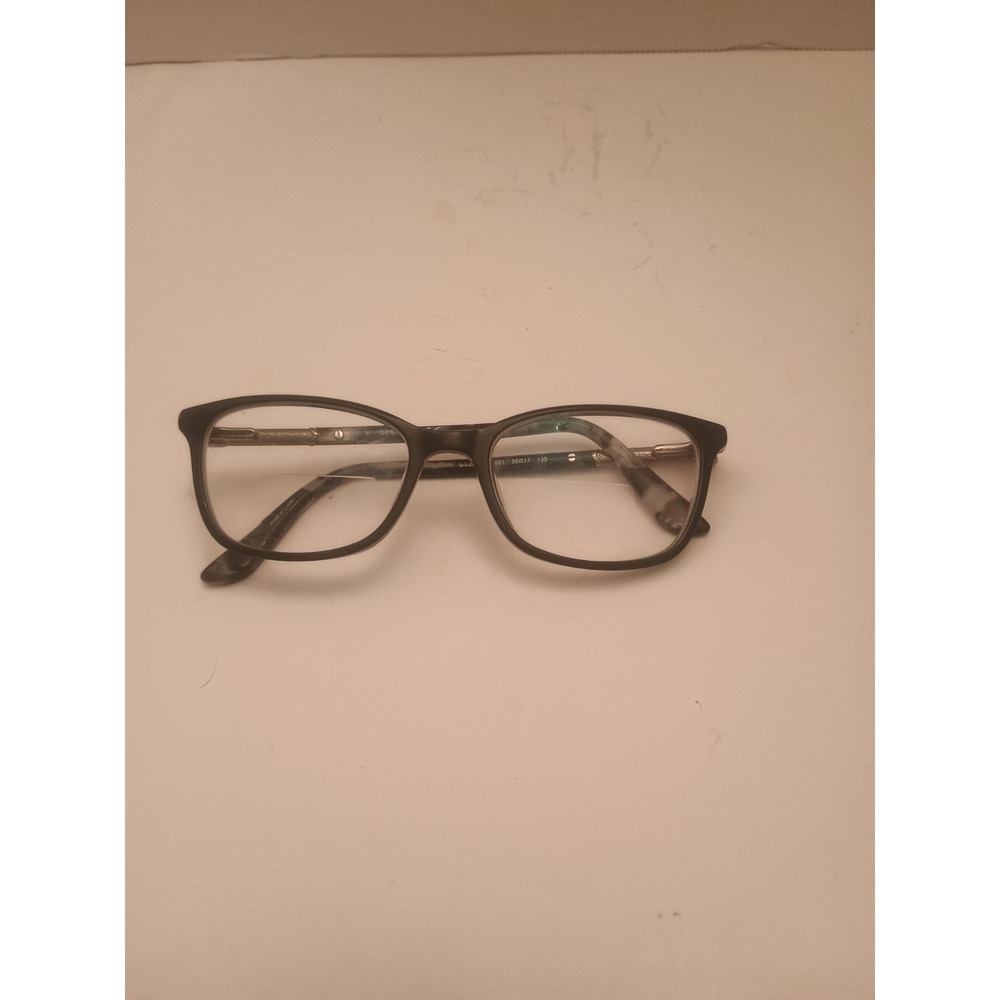 Guess GU2658 Plastic Eyeglasses Frames 001 50-17-135 Blue/Black/Silver